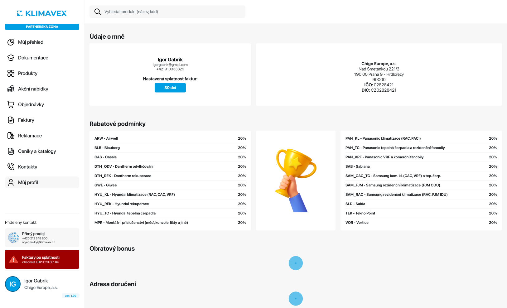 Můj profil